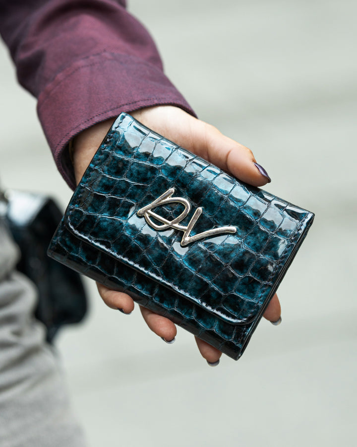 Kroko plavi novčanik