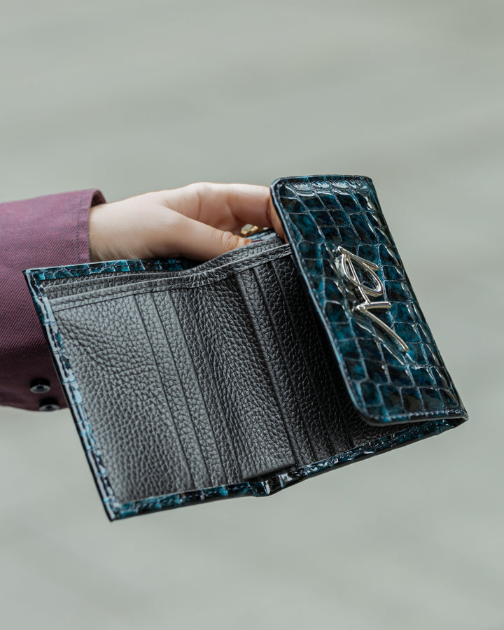 Kroko plavi novčanik